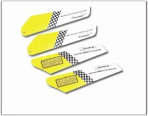 NANO NEON MAIN ROTOR BLADES (YELLOW)